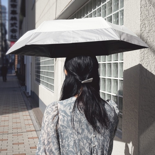 PUバイカラー ミニ傘(晴雨兼用)