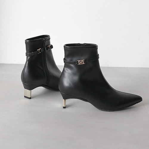 メタルスカシパーツベルト2WAYショートブーツ/204-22925