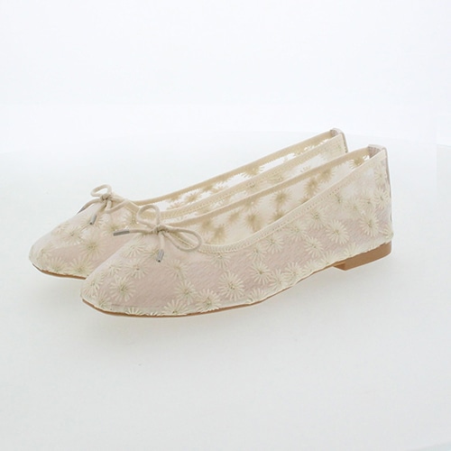 【JB selection】シアーチュールスクエアバレエシューズ