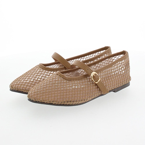 【JB selection】シアーメッシュストラップシューズ