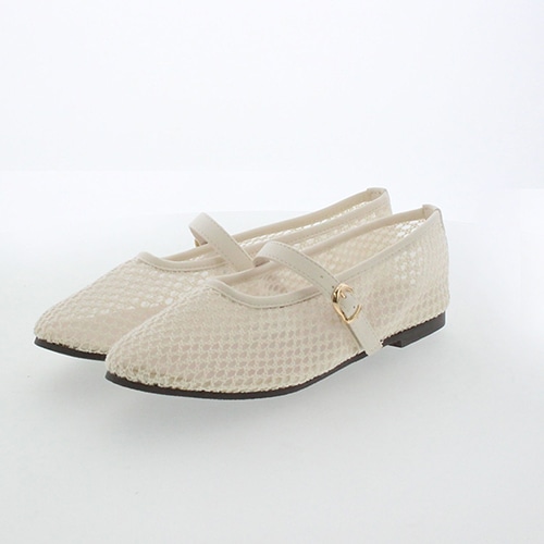 【JB selection】シアーメッシュストラップシューズ