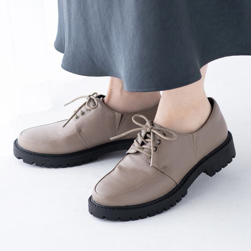 トラックソールレースアップマニッシュシューズ