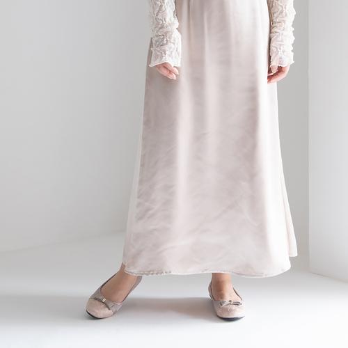 メタルセンターリボンモールドソールパンプス