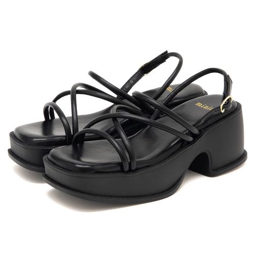 【JB selection】チューブストラップ厚底サンダル