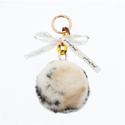 リボンヒョウエコファーチャーム