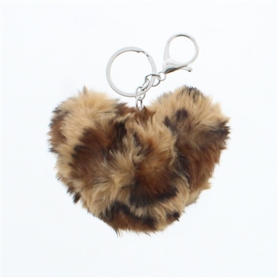 ハートヒョウエコファーチャーム