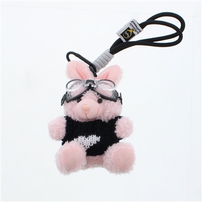 ゴーグルニットうさぎチャーム