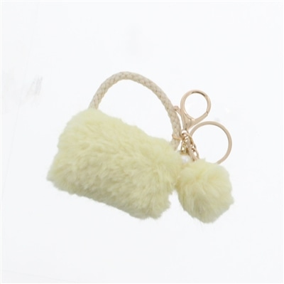 ミニファーバッグポンポンチャーム