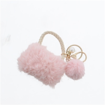 ミニファーバッグポンポンチャーム