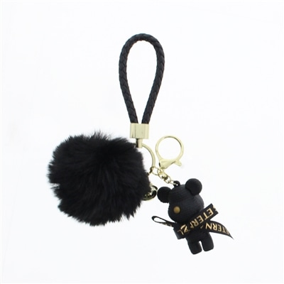 ポンポンファーベアチャーム