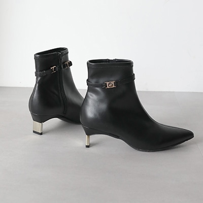 メタルスカシパーツベルト2WAYショートブーツ/204-22925